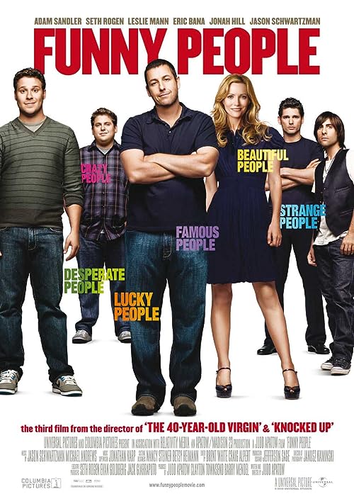 دانلود فیلم Funny People 2009 ( آدم های بامزه ۲۰۰۹ ) با زیرنویس فارسی چسبیده