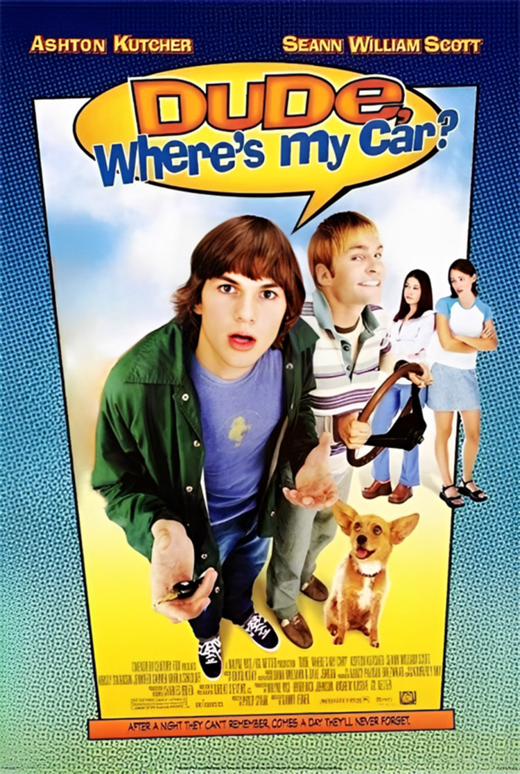 دانلود فیلم Dude, Where’s My Car? 2000 ( رفیق، ماشین من کجاست؟ ۲۰۲۱ ) با زیرنویس فارسی چسبیده