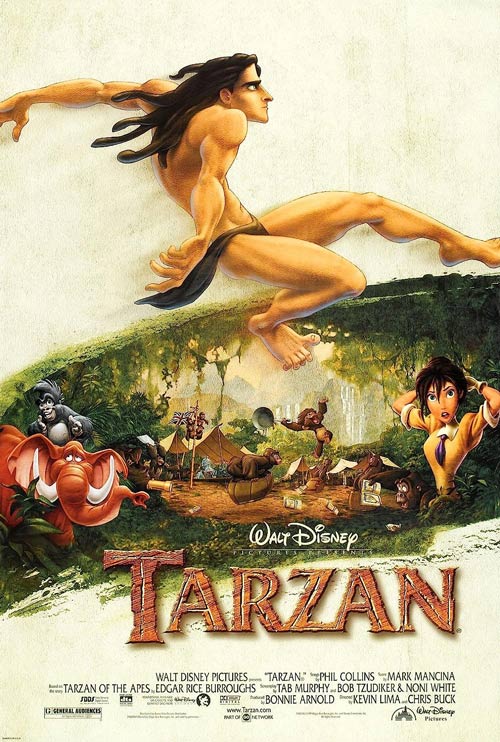 دانلود انیمیشن Tarzan 1999 ( تارزان ۱۹۹۹ ) با زیرنویس فارسی چسبیده