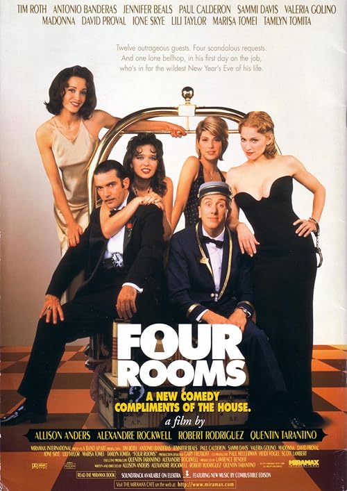 دانلود فیلم Four Rooms 1995 ( چهار اتاق ۱۹۹۵ ) با زیرمویس فارسی چسبیده