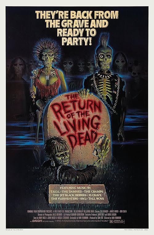 دانلود فیلم The Return of the Living Dead 1985 ( بازگشت مردگان زنده ۱۹۸۵ ) با زیرنویس فارسی چسبیده