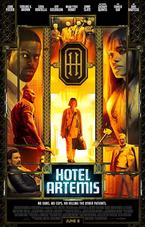 دانلود فیلم Hotel Artemis 2018 ( هتل آرتمیس ۲۰۱۸ ) با زیرنویس فارسی چسبیده