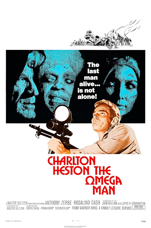 دانلود فیلم The Omega Man 1971 ( آخرین مرد روی زمین ۱۹۷۱ ) با زیرنویس فارسی چسبیده