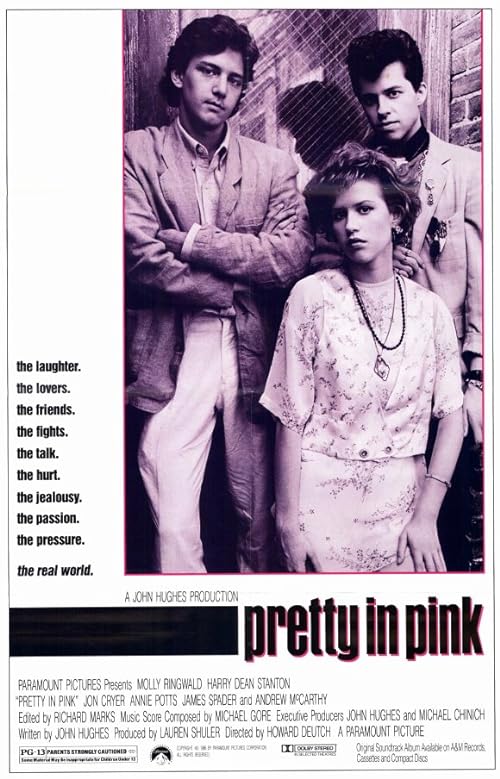 دانلود فیلم Pretty in Pink 1986 ( زیبا در صورتی ۱۹۸۶ ) با زیرنویس فارسی چسبیده