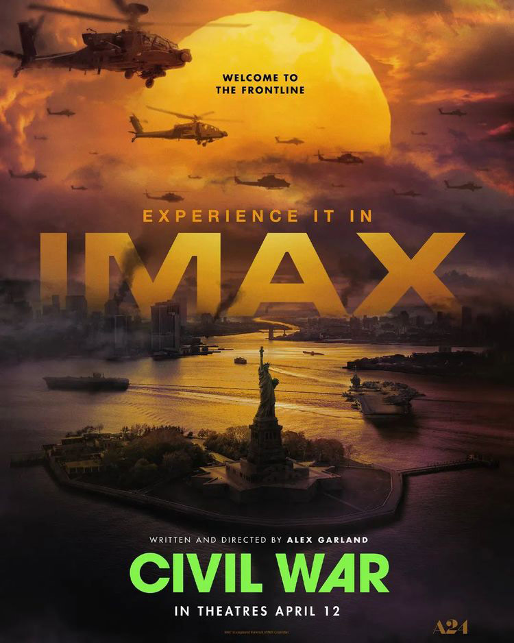 پوستر IMAX فیلم Civil War
