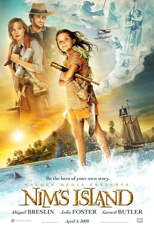 دانلود فیلم Nim’s Island 2008 ( جزیره نیم ۲۰۰۸ ) با زیرنویس فارسی چسبیده