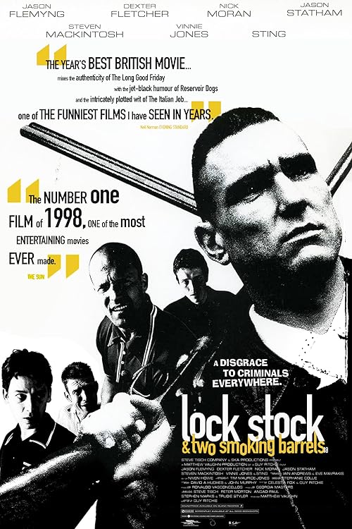 دانلود فیلم Lock, Stock and Two Smoking Barrels 1998 ( چخماق، قنداق و دو لوله پر از دود ۱۹۹۸ ) با زیرنویس فارسی چسبیده