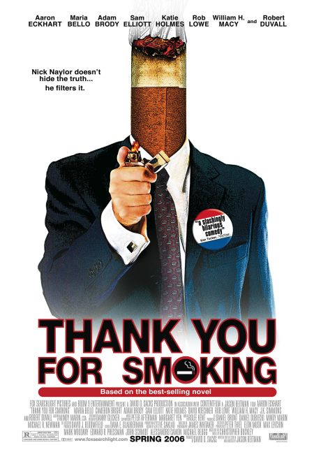 دانلود فیلم Thank You for Smoking 2005 ( ممنون که سیگار می‌کشید ۲۰۰۵ ) با زیرنویس فارسی چسبیده