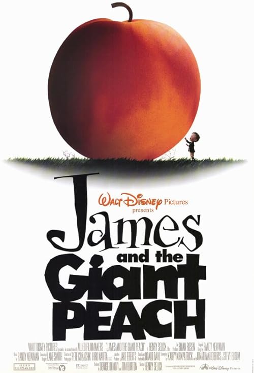 دانلود انیمیشن James and the Giant Peach 1996 ( جیمز و هلوی غول‌پیکر ۱۹۹۶ ) با زیرنویس فارسی چسبیده