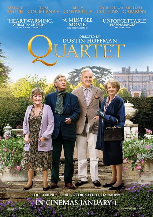 دانلود فیلم Quartet 2012 ( کوارتت ) با زیرنویس فارسی چسبیده
