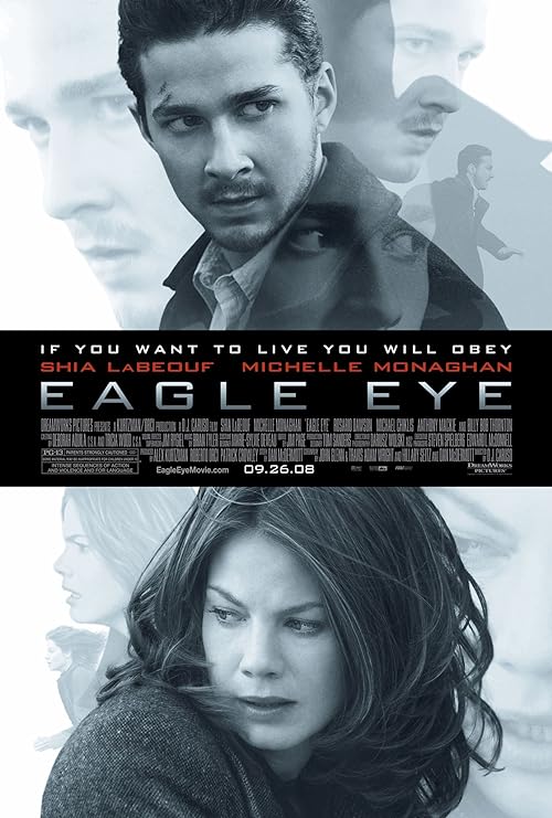دانلود فیلم Eagle Eye 2008 ( چشم عقاب ۲۰۰۸ ) با زیرنویس فارسی چسبیده