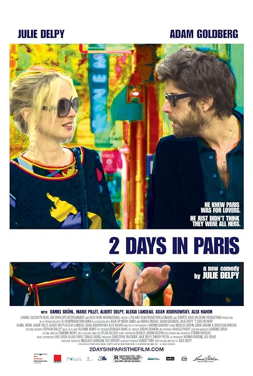 دانلود فیلم Two Days in Paris 2007 ( دو روز در پاریس ۲۰۰۷ ) با زیرنویس فارسی چسبیده