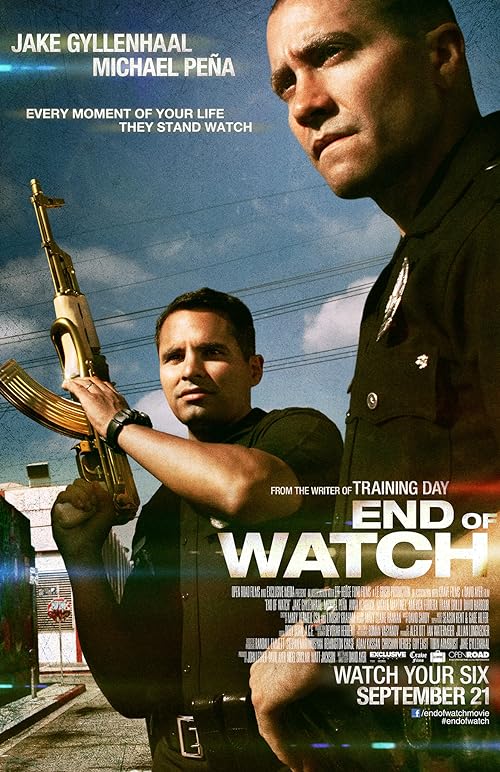دانلود فیلم End of Watch 2012 ( پایان ساعت ۲۰۱۲ ) با زیرنویس فارسی چسبیده