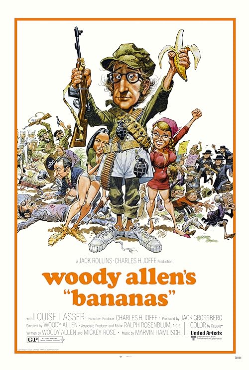 دانلود فیلم Bananas 1971 ( موز ها ۱۹۷۱ ) با زیرنویس فارسی چسبیده