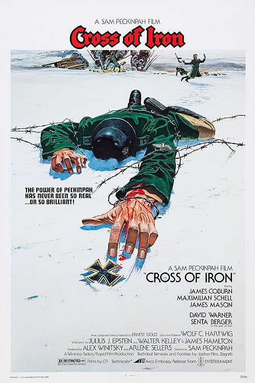دانلود فیلم Cross of Iron 1977 با زیرنویس فارسی چسبیده