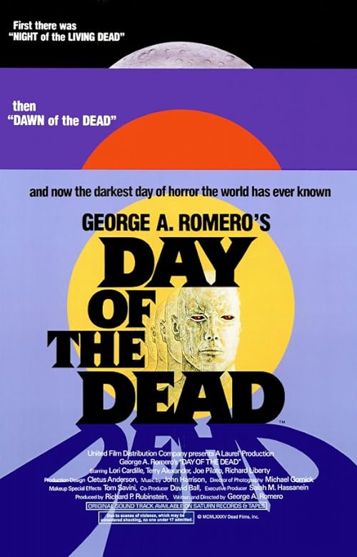 دانلود فیلم Day of the Dead 1985 با زیرنویس فارسی چسبیده