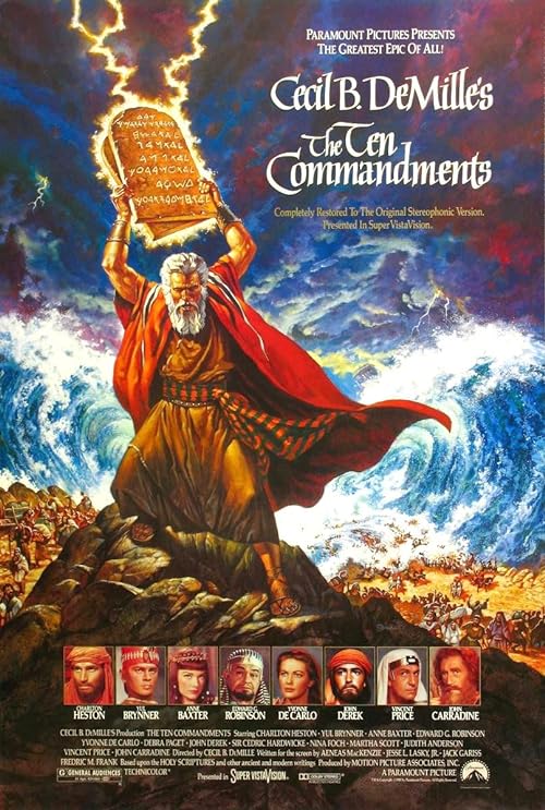 دانلود فیلم The Ten Commandments 1956 ( ده فرمان ۱۹۵۶ ) با زیرنویس فارسی چسبیده