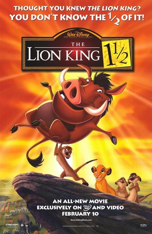 دانلود انیمیشن The Lion King 1½ ۲۰۰۴ ( شیرشاه یک و نیم ۲۰۰۴ ) با زیرنویس فارسی چسبیده