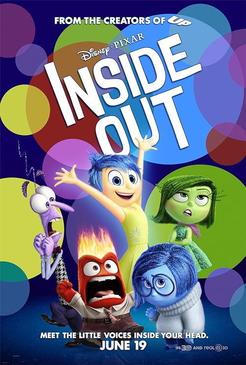 دانلود انیمیشن Inside Out 2015 ( درونِ بیرون ۲۰۱۵ ) با زیرنویس فارسی چسبیده