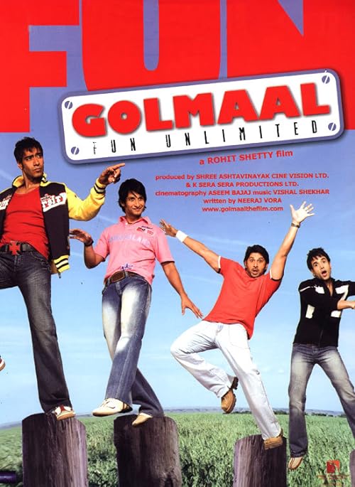 دانلود فیلم Golmaal: Fun Unlimited 2006 ( هرج و مرج: سرگرمی نامحدود ۲۰۰۶ ) با زیرنویس فارسی چسبیده