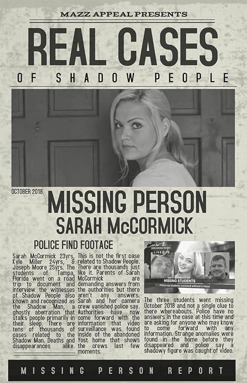 دانلود فیلم Real Cases of Shadow People: The Sarah McCormick Story 2019 ( موارد واقعی مردم سایه: داستان سارا مک کورمیک ) با لینک مستقیم