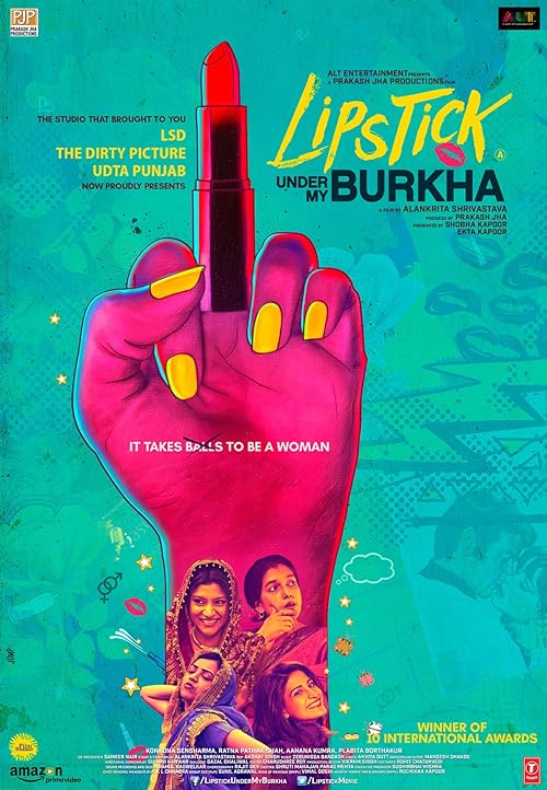 دانلود فیلم Lipstick Under My Burkha 2016 ( رژ لب ۲۰۱۶ ) با زیرنویس فارسی چسبیده