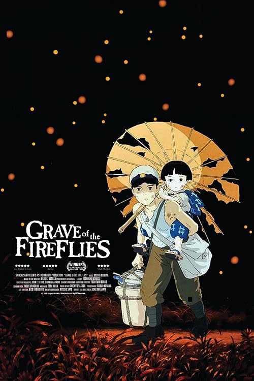 دانلود انیمه Grave of the Fireflies 1988 ( مدفن کرمهای شب‌تاب ۱۹۸۸ ) با زیرنویس فارسی چسبیده