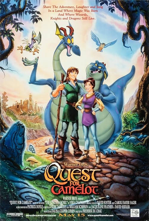 دانلود انیمیشن Quest for Camelot 1998 ( تلاش برای کملوت ۱۹۹۸ ) با زیرنویس فارسی چسبیده