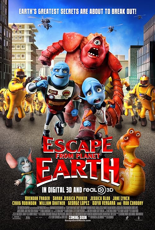 دانلود انیمیشن Escape from Planet Earth 2012 ( فرار از سیاره زمین ۲۰۱۲ ) با زیرنویس فارسی چسبیده