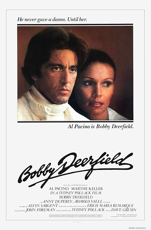دانلود فیلم Bobby Deerfield 1977 ( بابی دیرفیلد ۱۹۷۷ ) با زیرنویس فارسی چسبیده